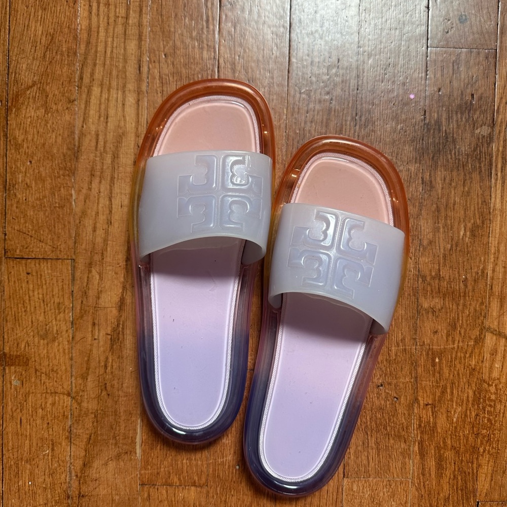 Tory Burch Jelly Sandals Size 10